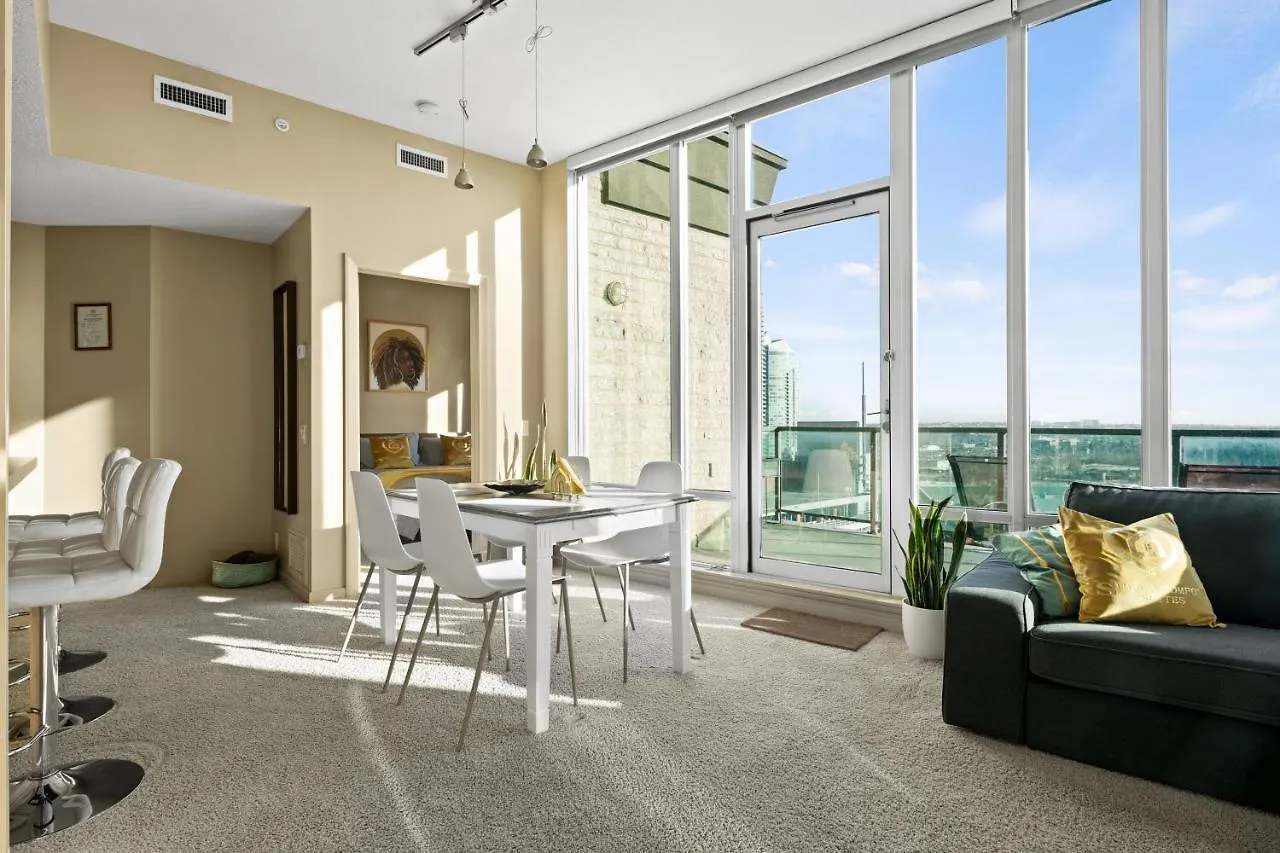 شقة Gorgeous Downtown Calgary Condos By Globalstay Free Parking