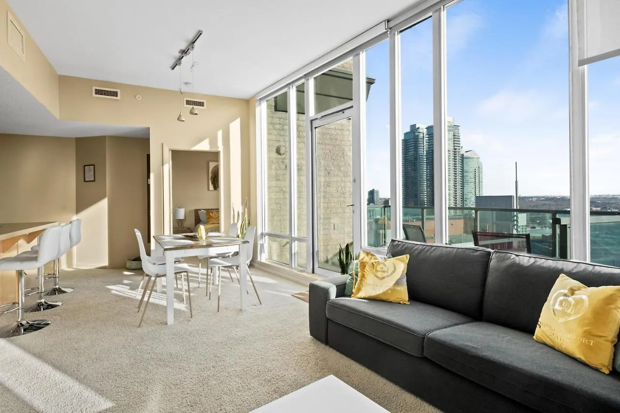 شقة Gorgeous Downtown Calgary Condos By Globalstay Free Parking